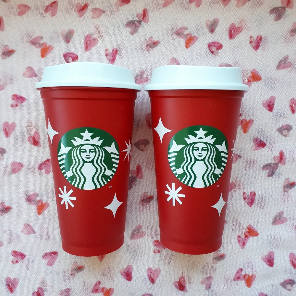 Starbucks: 2022 Holiday Red Cup Day Re-useable Cups